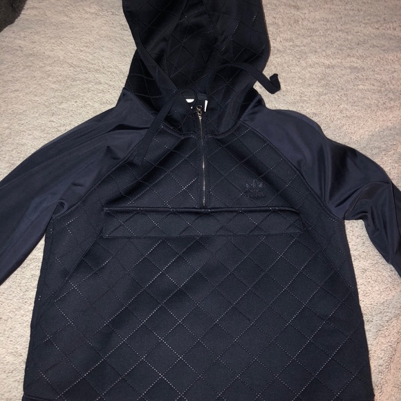 adidas Jackets & Blazers - Navy Blue Adidas Hoody